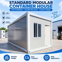 Maisonnette préfabriquée économique à installation rapide de 20 pieds, conteneur plat, mini-maison, prix pour bureau et salle de bain
