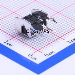 K2-1102AQ-A4CW-01 Tactile Switch Through hole Component THT Switch Single Pole Single Throw Round Button 2.5N Right Angle Insert - Product Image 1
