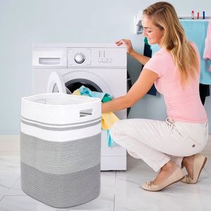 Wine Baskets <strong>for</strong> <strong>Women</strong> Under Sink Laundry Basket Pineapple <strong>Hamper</strong> Round Storage With Lids Bamboo Wickerwork Divided on Wheels - Product Image 5