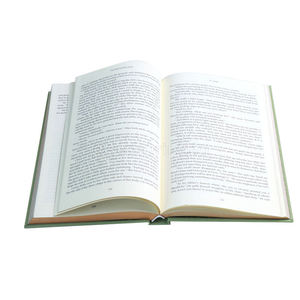 Fabric Cloth Hardcover <b>Book</b> Printing Service Luxury Foil Stamping Section Sewn Binding Special Edition Novels Sprayed Edges - Product Image 4