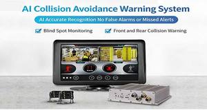 AI Heftruckveiligheidssysteem Heftruck Anti-botsingssysteem Ideaal voor magazijnen Veiligheid voor voetgangers en heftrucks - Product Image 2