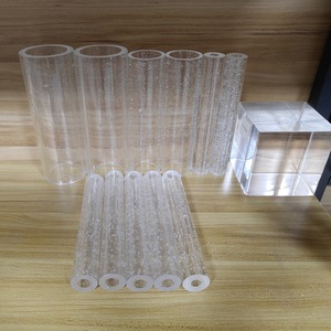 Venta Directa de Fábrica, Tubo de Burbujas Transparente de Acrílico, Tubo de PMMA para Burbujas - Product Image 2