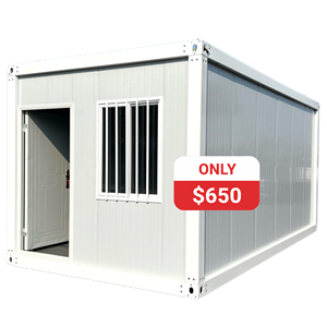 高速設置20ft 40ftモダンミニマリストCasasコンテナハウスポータブルモジュラーリビングタイニーモバイルプレハブ取り外し可能 - Product Image 1