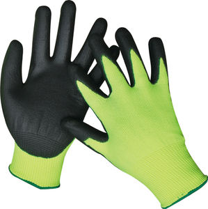 HPPE Kesilmeye Dayanıklı İş Güvenliği Eldivenleri ANSI A4 Kesilmeye Dayanıklı PU Kaplamalı Kaymaz Kesilmeye Dayanıklı Eldivenler - Product Image 1