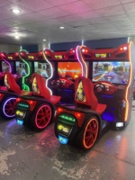 Jeux d'arcade à pièces, simulateur de course automobile Cruising Blast, machine de jeu d'arcade en verre et en métal, prise universelle, anglais pour FEC