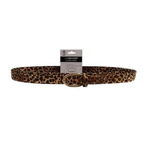 Cintura con Stampa Leopardata 2,5 Cm con Fibbia Ovale, Accessorio Moda Femminile - Product Image 2