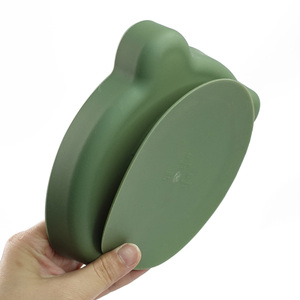 Ensemble de vaisselle pour enfants, assiette en silicone de qualité alimentaire sans BPA, vaisselle pour tout-petits, vaisselle pour repas d'enfants, vente en gros - Product Image 5