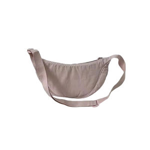 Tas pinggang nilon wanita, kantung pinggang tahan air desain macan tutul kotak-kotak - Product Image 1