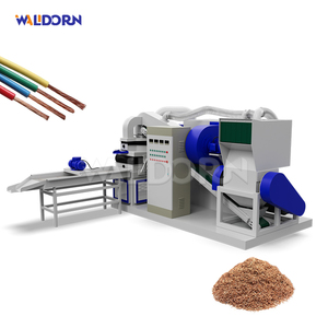 <b>Electric</b> High Productivity Automatic Scrap <b>Wire</b> Recycling System Water Cooling Copper Cable Granulator Machine for Aluminum - Product Image 1