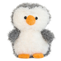 Juego de animales de peluche bonitos, pingüino, dinosaurio, conejo, mono, perro, cerdo, Koala, vaca, Panda, juguetes de peluche suaves para el cumpleaños de los niños