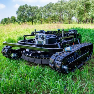 Tondeuse à gazon robotisée intelligente AI, alimentée à l'essence, avec système RC pour jardin, ferme et terrains accidentés, machine de coupe d'herbe télécommandée - Product Image 2