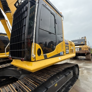 รถขุดตีนตะขาบ Komatsu PC220 มือสอง ราคาถูก น้ำหนัก 22 ตัน เครื่องยนต์ Cummins รุ่นปี 2020 เครื่องจักรก่อสร้าง ปั๊ม PLC - Product Image 3