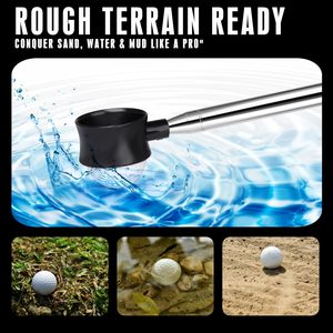 Pince télescopique personnalisée en acier inoxydable <span class=keywords><strong>pour</strong></span> la récupération de balles de golf, portable et extensible, <span class=keywords><strong>pour</strong></span> zones aquatiques dangereuses - Product Image 3