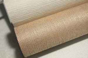 Op maat gemaakte, gestructureerde, zelfklevende behangstof van linnen, PVC vinyl wandbekleding voor slaapkamer en woonkamer - Product Image 3