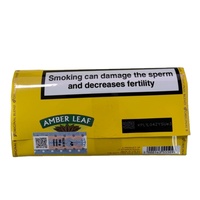 Enveloppe vide personnalisée à imprimer, économique, pour tabac à rouler Amber Leaf 50g, herbes, substituts de tabac, sachet de 50 grammes