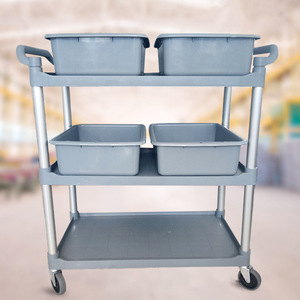Multifunctional Storage Basin 1110 PP Gray 52x38x15cm No Lid For Logistics Warehouse Sorting Picking - Product Image 3