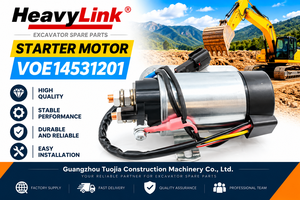 Motor de Arranque para Excavadora VOE14531201, Repuesto de Motor de Arranque para EC140B EC210B EC290B, Piezas de Maquinaria de Construcción - Product Image 1