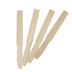 Disposable paddle stick small mixing stir wooden paint sticks for paint