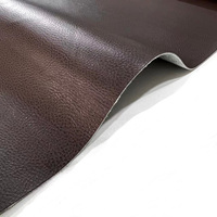 Cuir PU grainé brillant pour canapés et chaussures décontractées de qualité supérieure