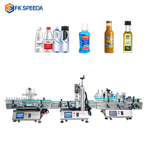 Línea de Llenado Automática para Botellas Pequeñas de Bebidas, Agua, Aceite y Vino, Máquina de Llenado - Product Image 6