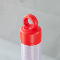 Poteau de signalisation routière en plastique flexible, haute visibilité, réfléchissant, durable, délimiteur de circulation