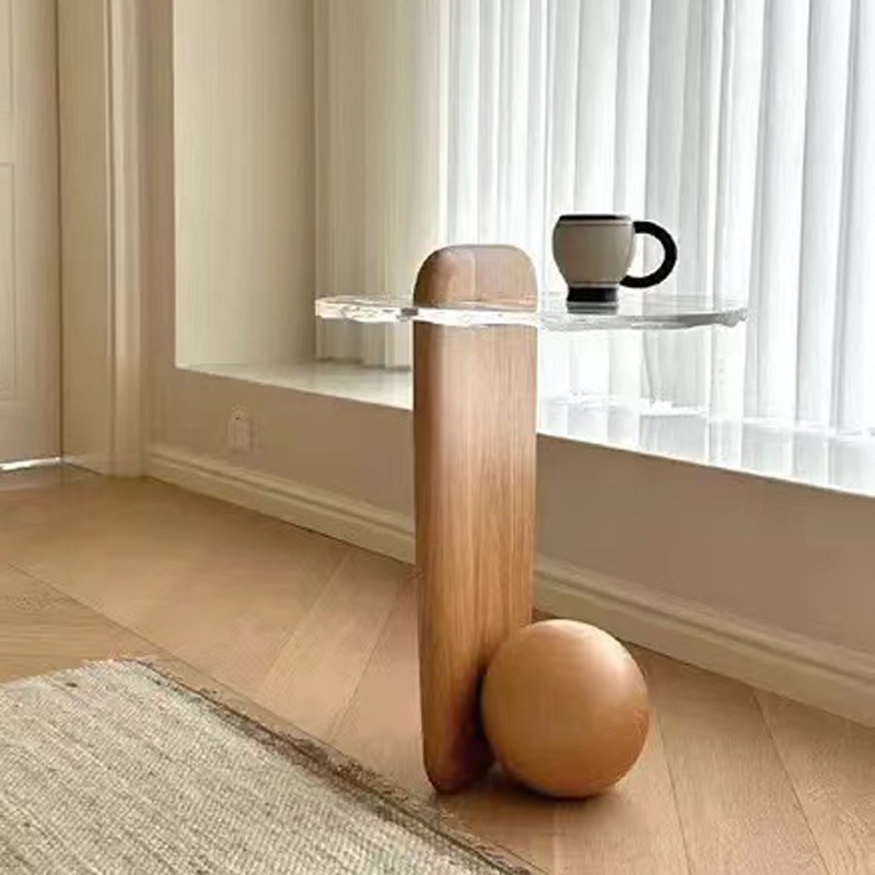Couleur bois naturel avec lumière chaude