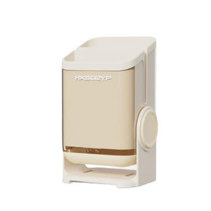 Support mural de cuisine en plastique sans perçage pour baguettes, design rotatif, double usage, pour comptoir - Product Image 6