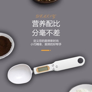 Electronic <b>Measuring</b> <b>Spoon</b> 0.1g Precision Digital Scale For Kitchen Baking Food Weighing Up To 500g - Product Image 4