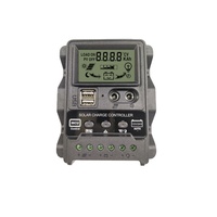 Contrôleur de Charge Solaire 12V 24V 11.1V 12.8V PWM pour Système de Génération d'Énergie Photovoltaïque Panneau Solaire