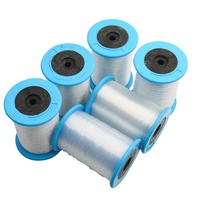 Fil de ligne de poisson 0.2-1mm fil de cordon de perles en Nylon solide non extensible pour la fabrication de bijoux à bricoler soi-même