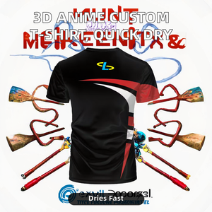 เสื้อยืดโพลีเอสเตอร์/คอตตอนลำลอง ออกแบบลายอนิเมะ 3 มิติ พิมพ์ลายแบบซับลิเมชั่น ไซส์พลัส ขายดีจากโรงงาน - Product Image 6