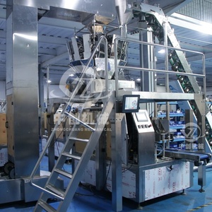 200g 500g Automatic High Productivity Multihead Weigher Conveyor Belt Zipper Pouch Doypack Bag <strong>Wrapping</strong> Filling Packing <strong>Machine</strong> - Product Image 3