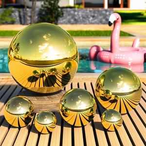 Adornos modernos SS201 SS304 SS316 Mirror Polish Bolas de observación de acero inoxidable - Product Image 6