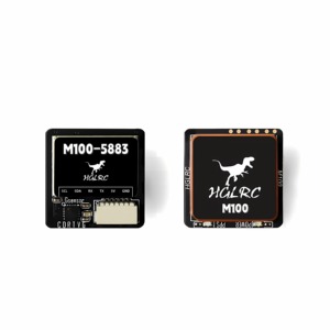 Hglrc M100-5883 M10 GPS module với la bàn ăng ten gốm On-Board LED chỉ số 21x21 mét cho RC máy bay FPV dài phạm vi - Product Image 5