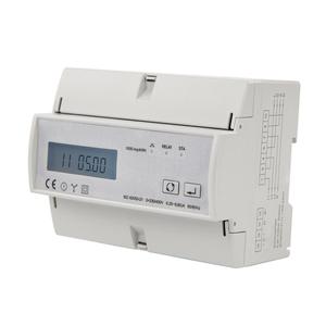 Compteur d'énergie triphasé Modbus RS485 avec relais intégré 80A, compteur électrique multi-tarifs direct, compteur de puissance, compteur kWh - Product Image 2