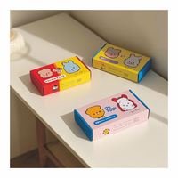 Vente en gros Truffes Fenêtre cadeau Boîte de chocolat avec diviseur de papier en aluminium Mini thé boîtes d'emballage en métal