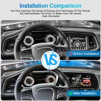 Reproductor Multimedia para Automóvil con Pantalla Táctil Android NaviHua, Navegación GPS, Audio Estéreo, Radio para Automóvil para Dodge Challenger SRT Hellcat 10-23
