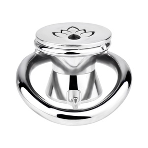 Jaula de Castidad Masculina FRRK con Piercing y Catéter, Dispositivo de Bloqueo de Pene, Juguetes Sexuales para Hombres - Product Image 5