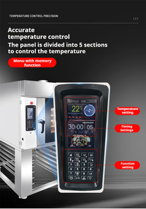 เตาอบลมร้อนหมุนอัตโนมัติ 380V อุปกรณ์สำคัญสำหรับร้านเบเกอรี่ ใช้งานง่าย ผลิตจากข้าวโพด - Product Image 5