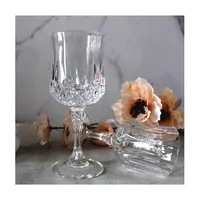 Custom Drinkwater Bril Unieke Italiaanse Diamant Vorm Champagne Fluiten Wijn Beker Beker Kristal Rode Wijn Glas Set