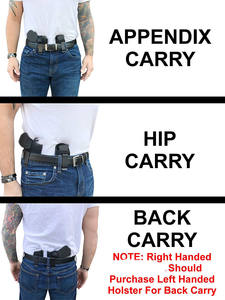 BSCI-gecertificeerde fabriek, op maat gemaakte logo, comfortabele tailleband, universele tactische veilige verborgen draagtas, IWB heupholster - Product Image 2