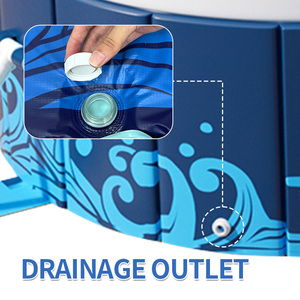 Productos de Deportes Acuáticos de verano <span class=keywords><strong>Piscina</strong></span> plegable de PVC de alta calidad y respetuosa con la piel Mejor precio Venta directa de fábrica <span class=keywords><strong>Piscina</strong></span> de juegos para niños - Product Image 5