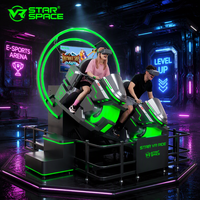 Machine d'arcade VR commerciale, simulateur interactif 2 joueurs pour parc d'attractions, centre commercial, centre de divertissement