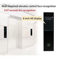 Control de Acceso con Visión Nocturna, Audio y RFID en Formato de Tira Larga, Conectado a Red WiFi, Pantalla Táctil Personalizable OEM, Reconocimiento Facial y de Palma de la Mano para Ascensores