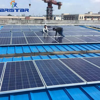 Support de montage solaire pour toit métallique sur mesure, rail solaire, collier intermédiaire et collier d'extrémité, système de montage photovoltaïque certifié CE TUV