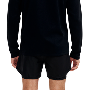 กางเกงขาสั้นออกกำลังกายแบบ2-in-1แห้งเร็วลายเบอร์มิวดาแบบกลางด้านล่างกระเป๋าผู้ใหญ่ - Product Image 4