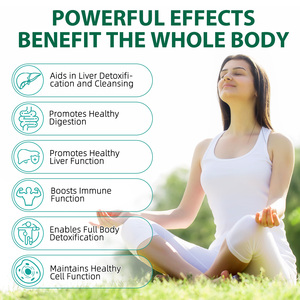 Acentiallbas Label pribadi 60ml, cairan suplemen kesehatan hati mendukung & detoks dengan Susu Thistle - Product Image 4