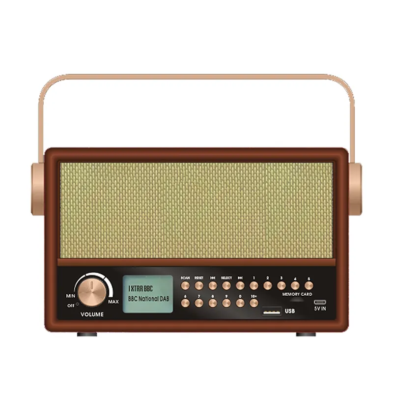 Ricevitore Stereo Mondiale della Radio di Drm del ricevitore della Radio di Drm del ricevitore di Gr-228Bp della cina