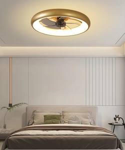 Ventilador de Techo Inteligente para Dormitorio, Ultra Silencioso (<30dB) con Temporizador Automático, Montaje Empotrado, LED de 5 Aspas Regulable, Control por Aplicación y Control Remoto - Product Image 4