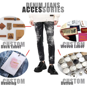 MC Build Jeans Personalizzati Y2K Street Retro da <span class=keywords><strong>Uomo</strong></span> Lavati Spessi Vintage Strappati Vestibilità <span class=keywords><strong>Skinny</strong></span> Effetto Consumato <span class=keywords><strong>Pantaloni</strong></span> in Denim da <span class=keywords><strong>Uomo</strong></span> - Product Image 4